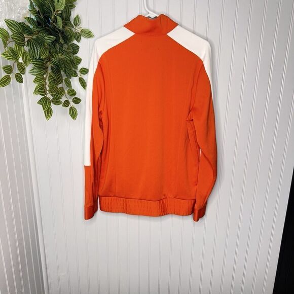 Clemson Tigers Jordan Men’s Sz L Warm Up Jacket Basketball Running Windbreaker - Picture 5 of 16